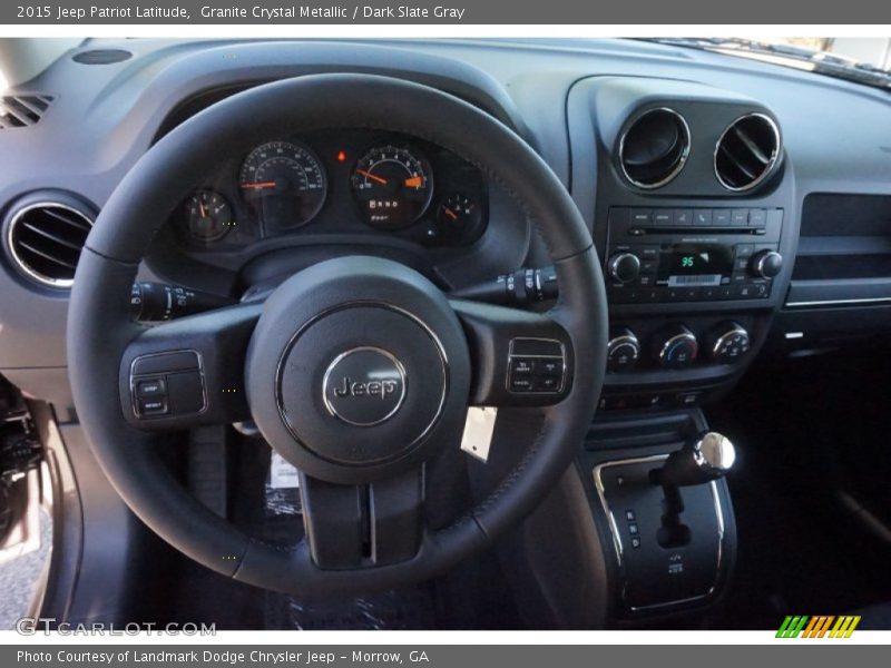 Granite Crystal Metallic / Dark Slate Gray 2015 Jeep Patriot Latitude