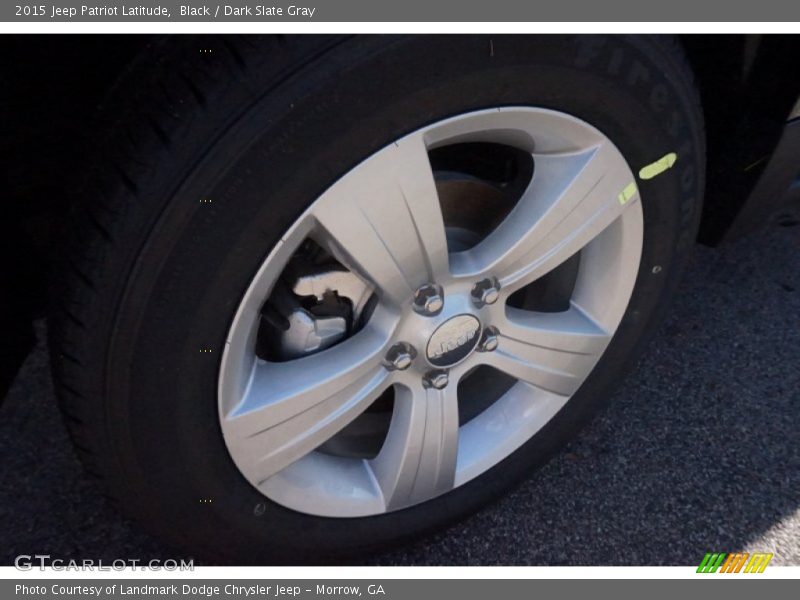 Black / Dark Slate Gray 2015 Jeep Patriot Latitude