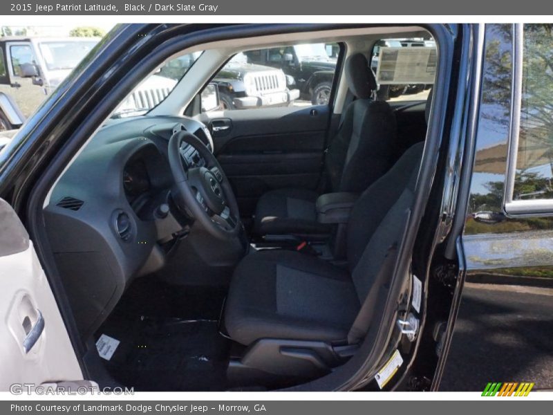 Black / Dark Slate Gray 2015 Jeep Patriot Latitude
