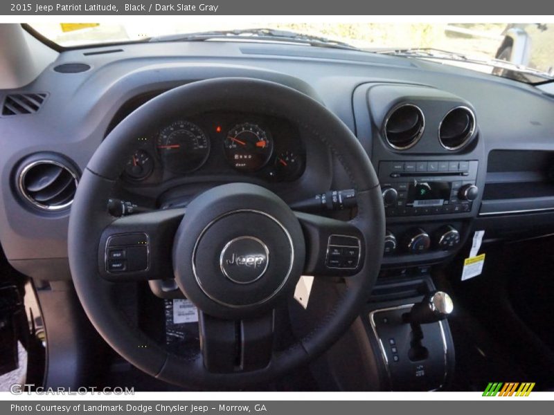 Black / Dark Slate Gray 2015 Jeep Patriot Latitude