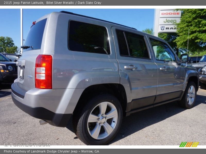 Billet Silver Metallic / Dark Slate Gray 2015 Jeep Patriot Latitude