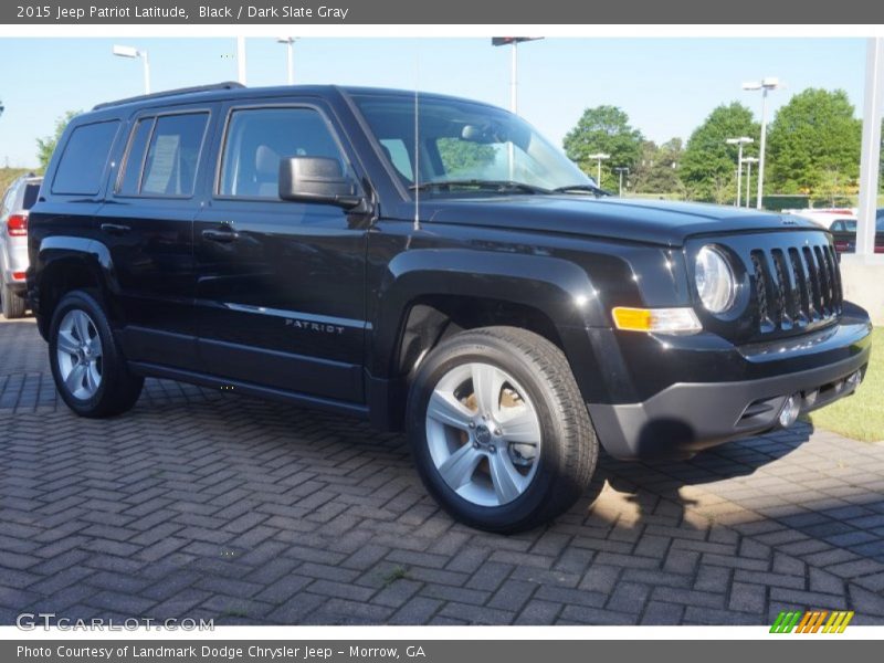 Black / Dark Slate Gray 2015 Jeep Patriot Latitude