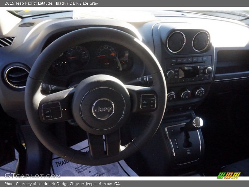 Black / Dark Slate Gray 2015 Jeep Patriot Latitude
