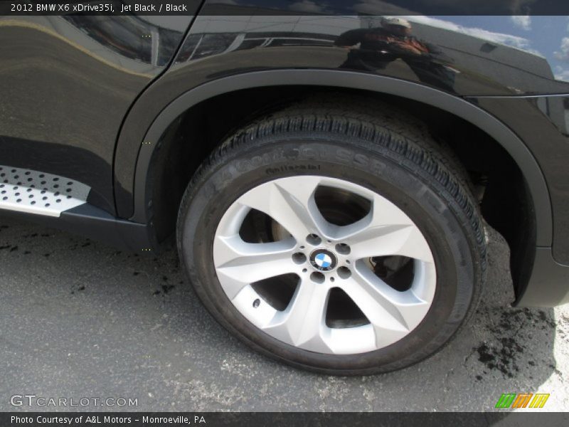 Jet Black / Black 2012 BMW X6 xDrive35i