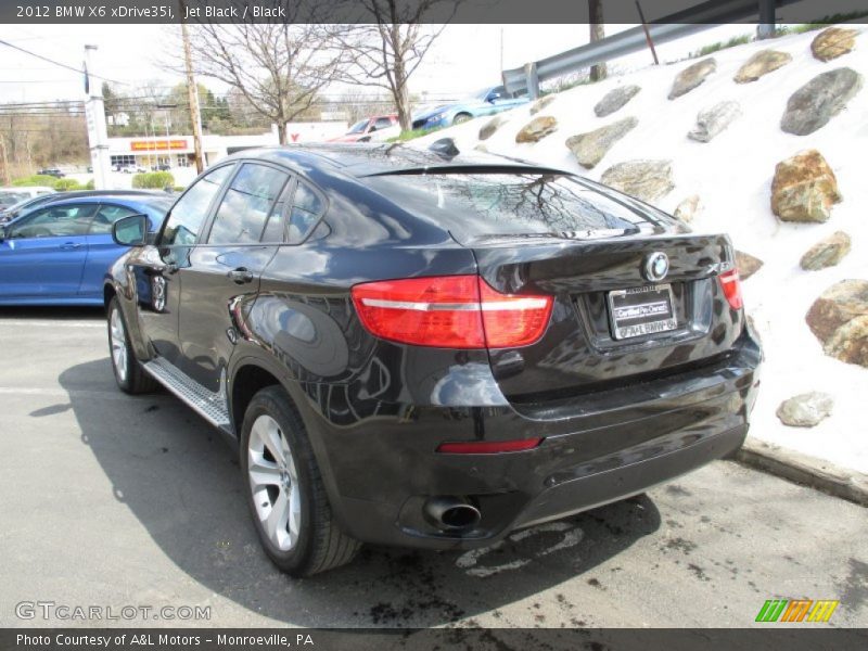 Jet Black / Black 2012 BMW X6 xDrive35i