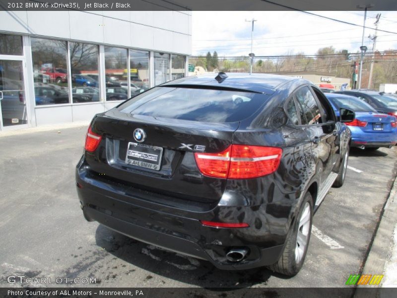 Jet Black / Black 2012 BMW X6 xDrive35i