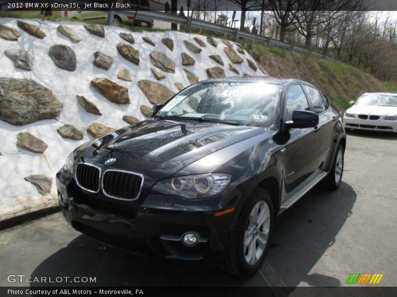 Jet Black / Black 2012 BMW X6 xDrive35i