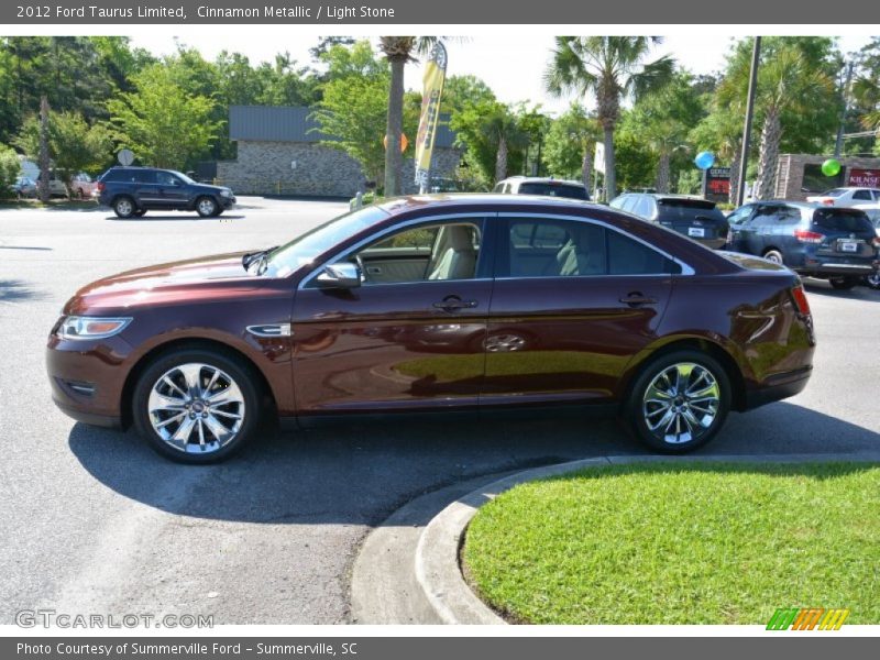 Cinnamon Metallic / Light Stone 2012 Ford Taurus Limited