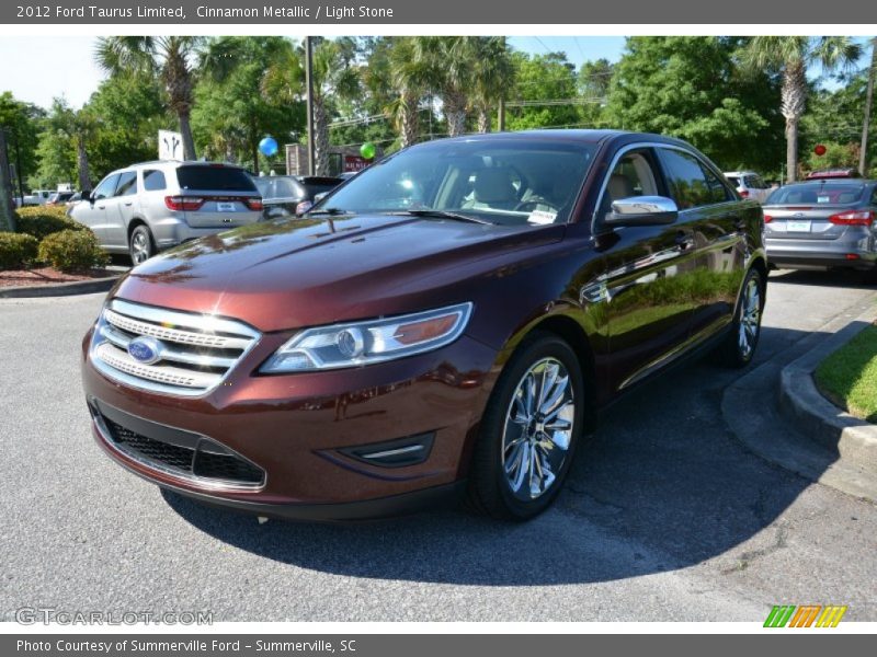 Cinnamon Metallic / Light Stone 2012 Ford Taurus Limited