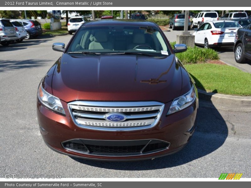 Cinnamon Metallic / Light Stone 2012 Ford Taurus Limited