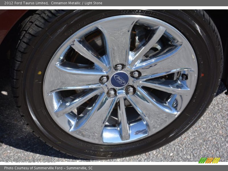 Cinnamon Metallic / Light Stone 2012 Ford Taurus Limited