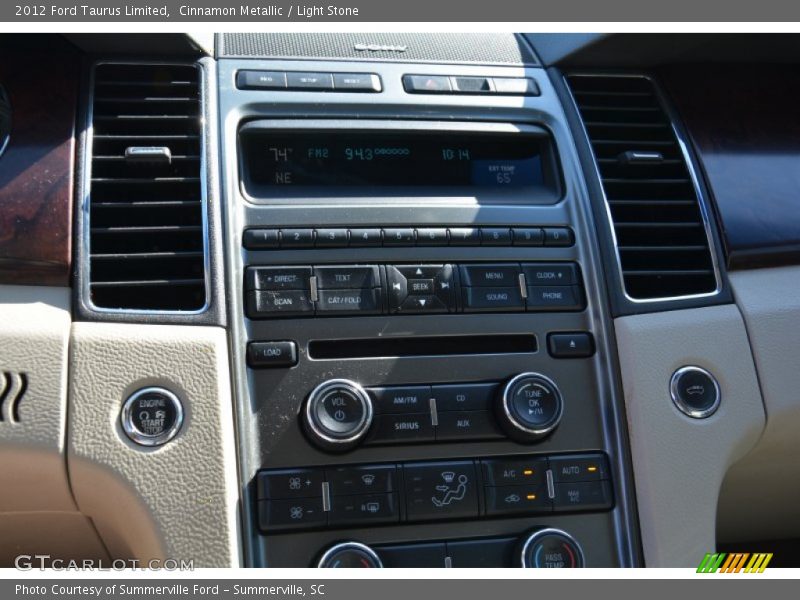Cinnamon Metallic / Light Stone 2012 Ford Taurus Limited