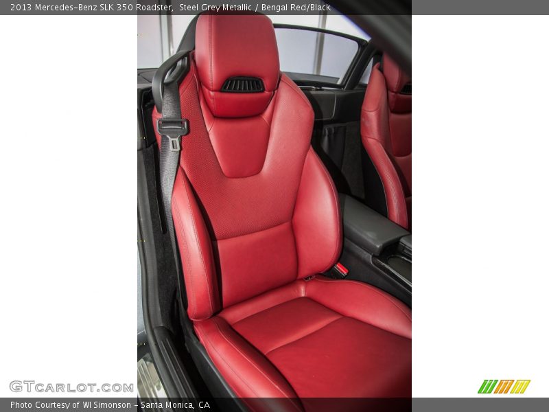 Front Seat of 2013 SLK 350 Roadster