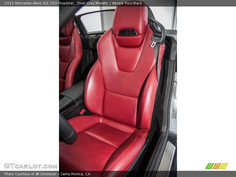 Front Seat of 2013 SLK 350 Roadster