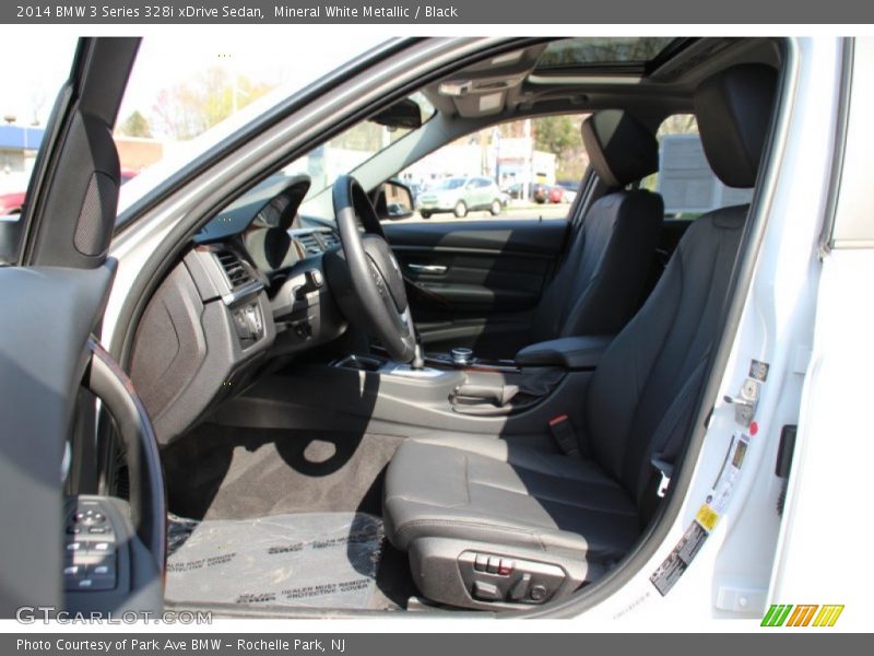 Mineral White Metallic / Black 2014 BMW 3 Series 328i xDrive Sedan