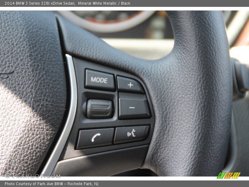Mineral White Metallic / Black 2014 BMW 3 Series 328i xDrive Sedan