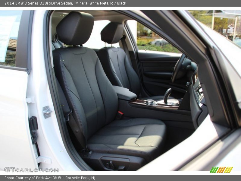 Mineral White Metallic / Black 2014 BMW 3 Series 328i xDrive Sedan