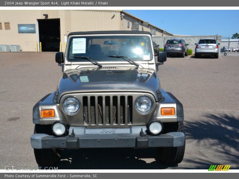 Light Khaki Metallic / Khaki 2004 Jeep Wrangler Sport 4x4
