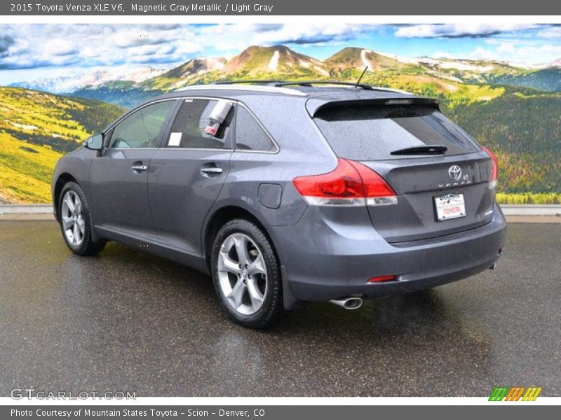 Magnetic Gray Metallic / Light Gray 2015 Toyota Venza XLE V6