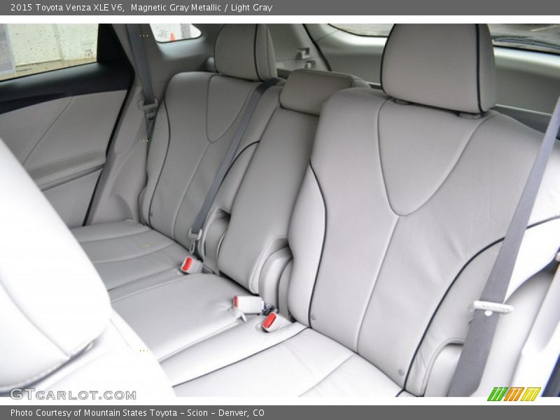 Magnetic Gray Metallic / Light Gray 2015 Toyota Venza XLE V6