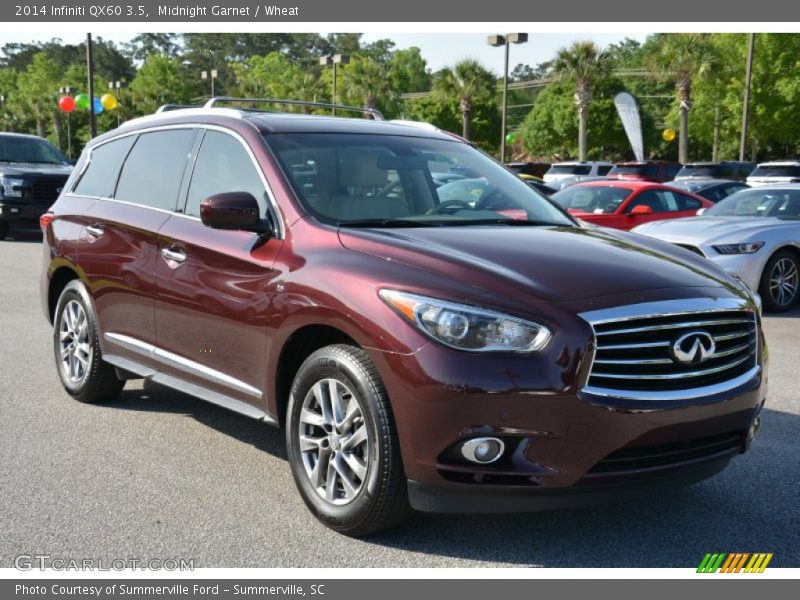Front 3/4 View of 2014 QX60 3.5