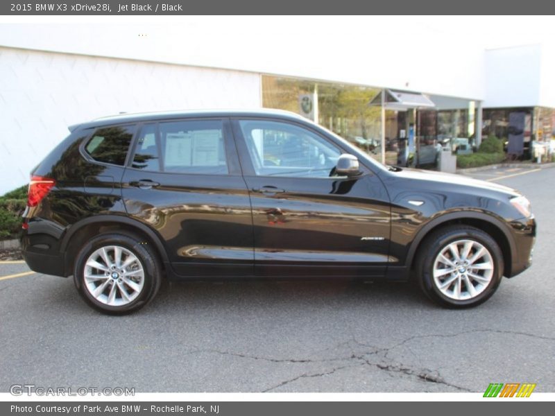 Jet Black / Black 2015 BMW X3 xDrive28i