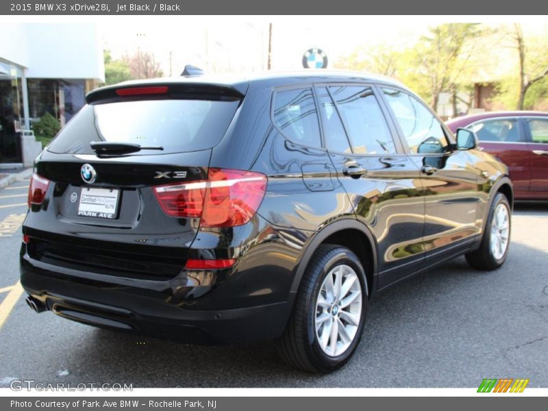 Jet Black / Black 2015 BMW X3 xDrive28i