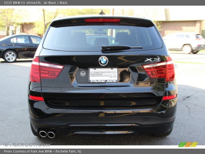Jet Black / Black 2015 BMW X3 xDrive28i
