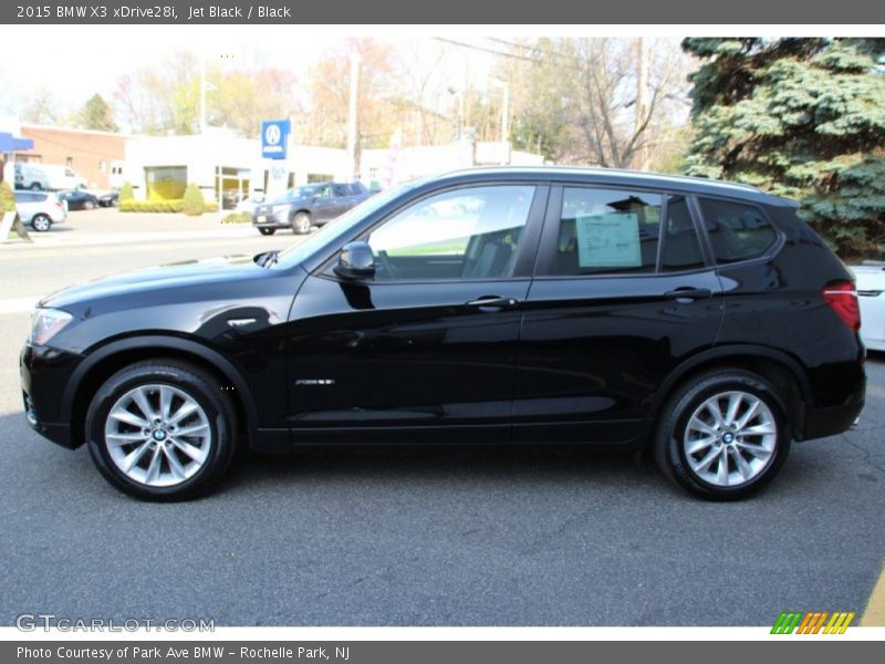 Jet Black / Black 2015 BMW X3 xDrive28i