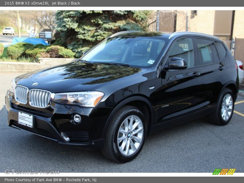 Jet Black / Black 2015 BMW X3 xDrive28i