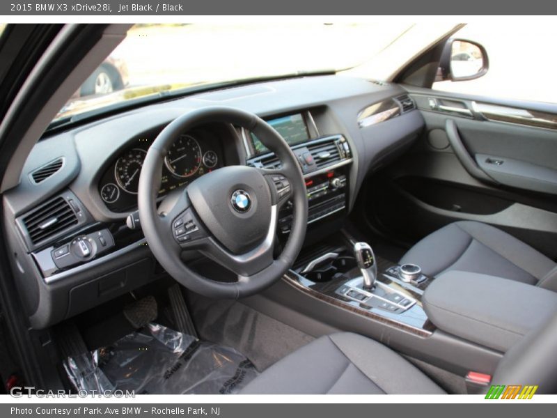 Jet Black / Black 2015 BMW X3 xDrive28i