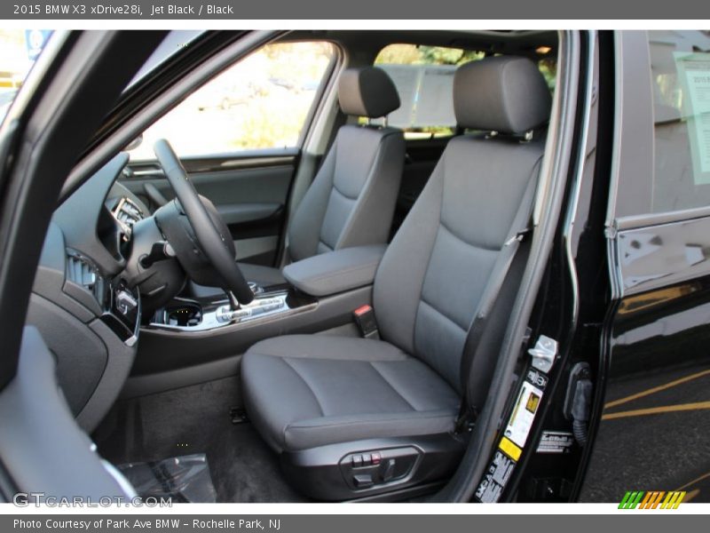 Jet Black / Black 2015 BMW X3 xDrive28i