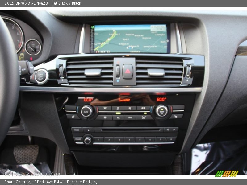 Jet Black / Black 2015 BMW X3 xDrive28i