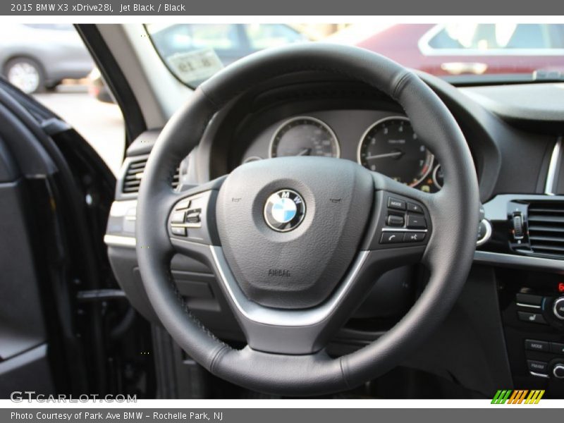 Jet Black / Black 2015 BMW X3 xDrive28i