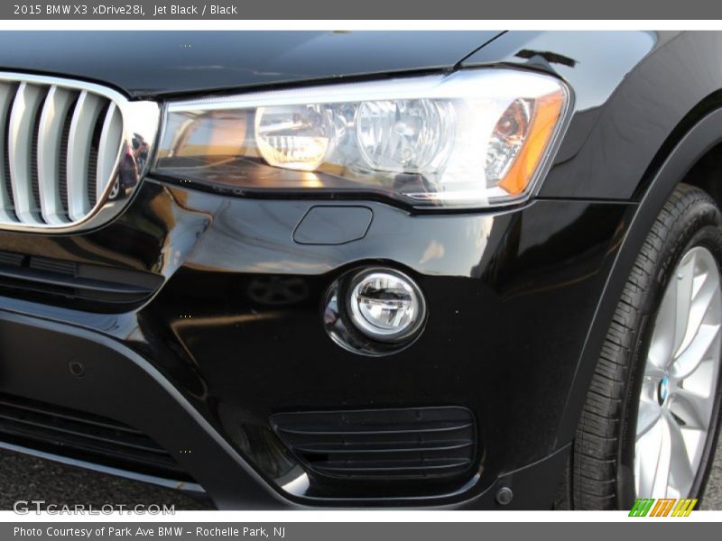 Jet Black / Black 2015 BMW X3 xDrive28i