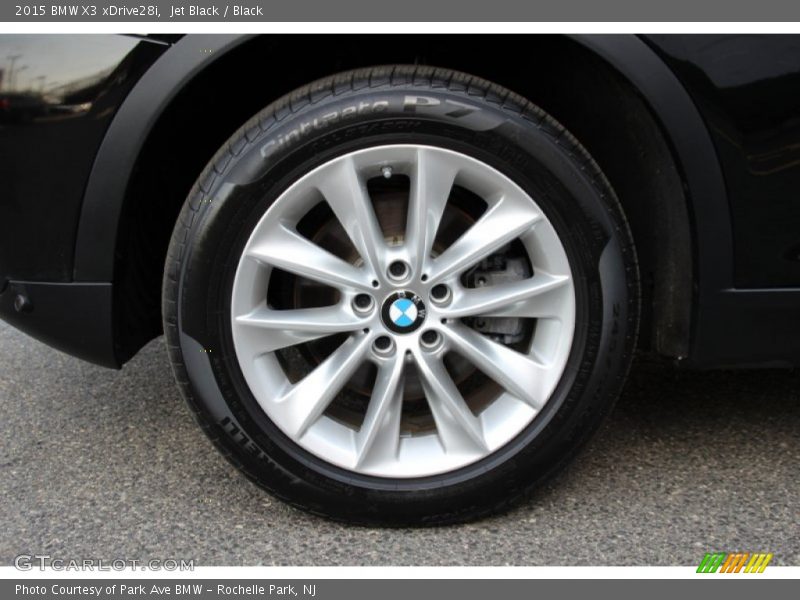Jet Black / Black 2015 BMW X3 xDrive28i