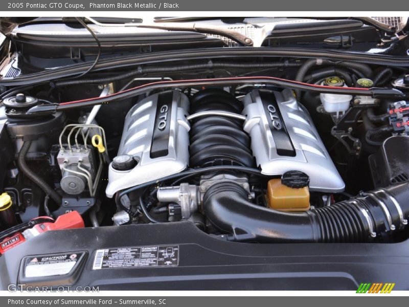  2005 GTO Coupe Engine - 6.0 Liter OHV 16-Valve LS2 V8