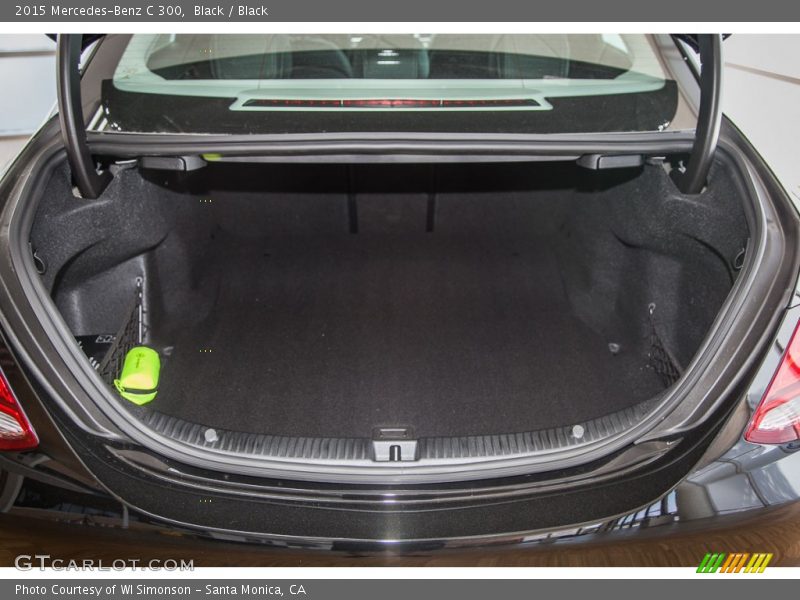 Black / Black 2015 Mercedes-Benz C 300