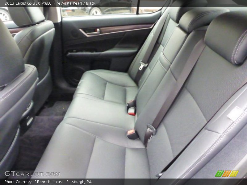Fire Agate Pearl / Black 2013 Lexus GS 350 AWD