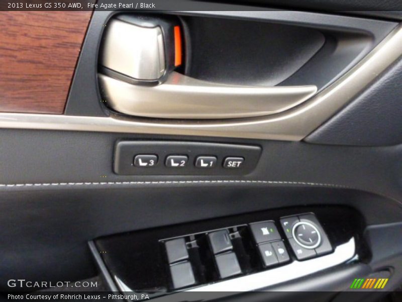 Fire Agate Pearl / Black 2013 Lexus GS 350 AWD