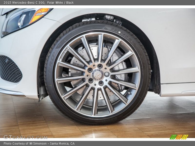 Polar White / Black 2015 Mercedes-Benz C 300