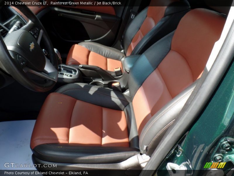 Front Seat of 2014 Cruze LT