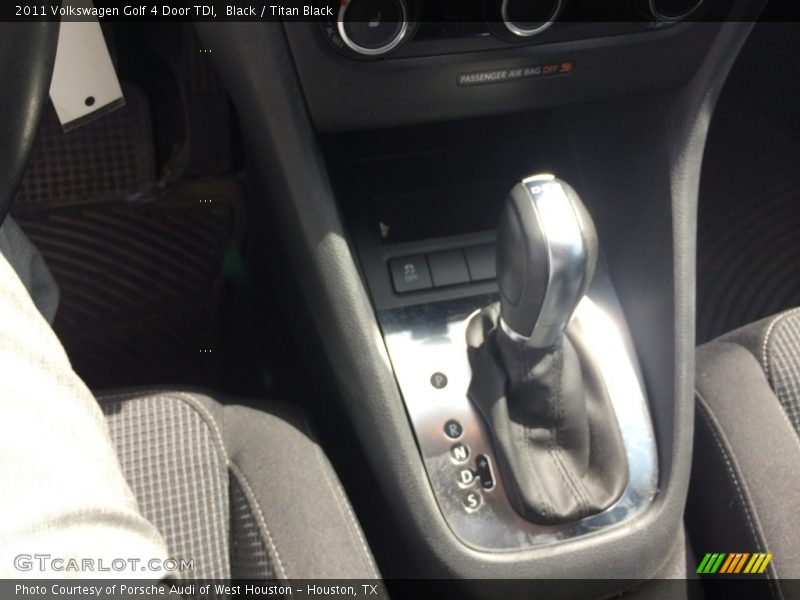 Black / Titan Black 2011 Volkswagen Golf 4 Door TDI