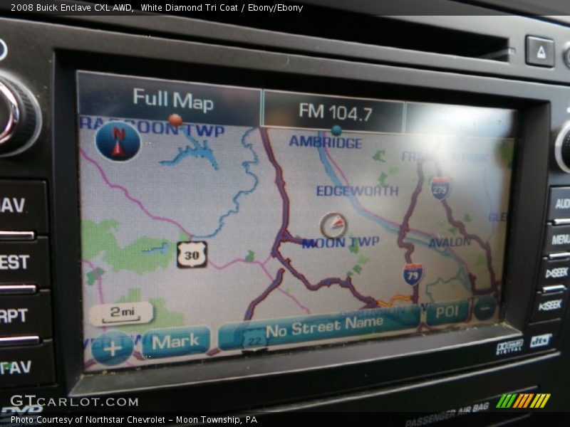 Navigation of 2008 Enclave CXL AWD