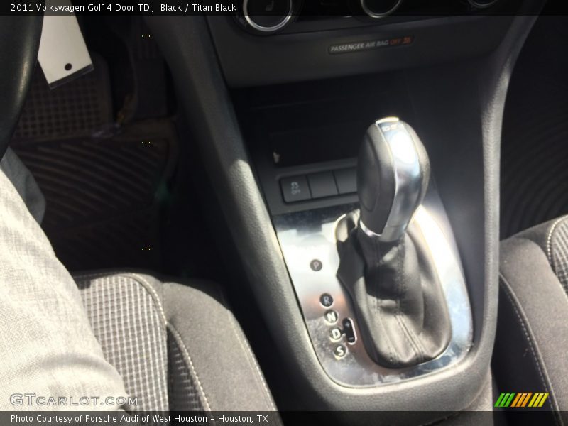 Black / Titan Black 2011 Volkswagen Golf 4 Door TDI