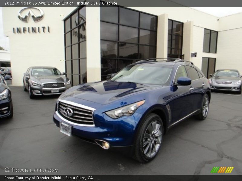 Iridium Blue / Graphite 2012 Infiniti FX 35 AWD Limited Edition