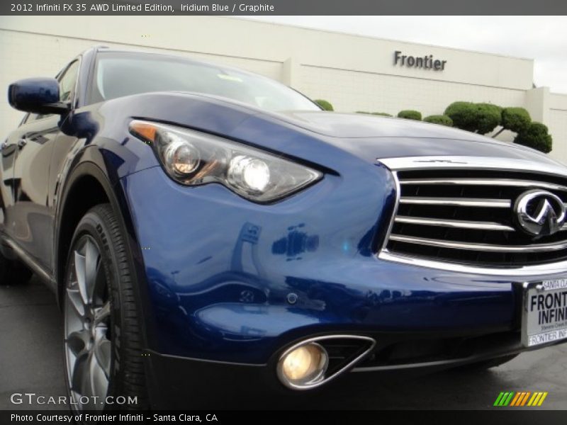 Iridium Blue / Graphite 2012 Infiniti FX 35 AWD Limited Edition