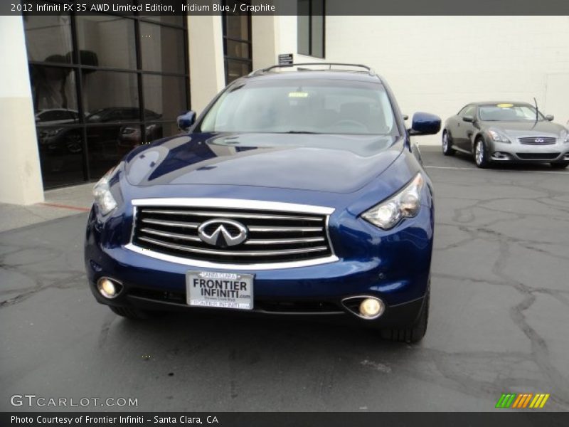 Iridium Blue / Graphite 2012 Infiniti FX 35 AWD Limited Edition