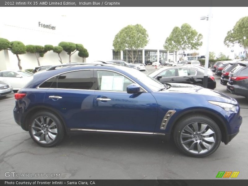 Iridium Blue / Graphite 2012 Infiniti FX 35 AWD Limited Edition