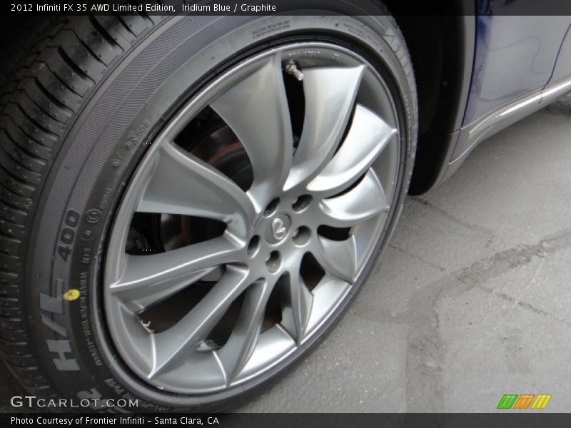 Iridium Blue / Graphite 2012 Infiniti FX 35 AWD Limited Edition